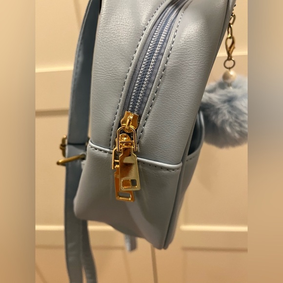Mini blue backpack - Picture 5 of 16